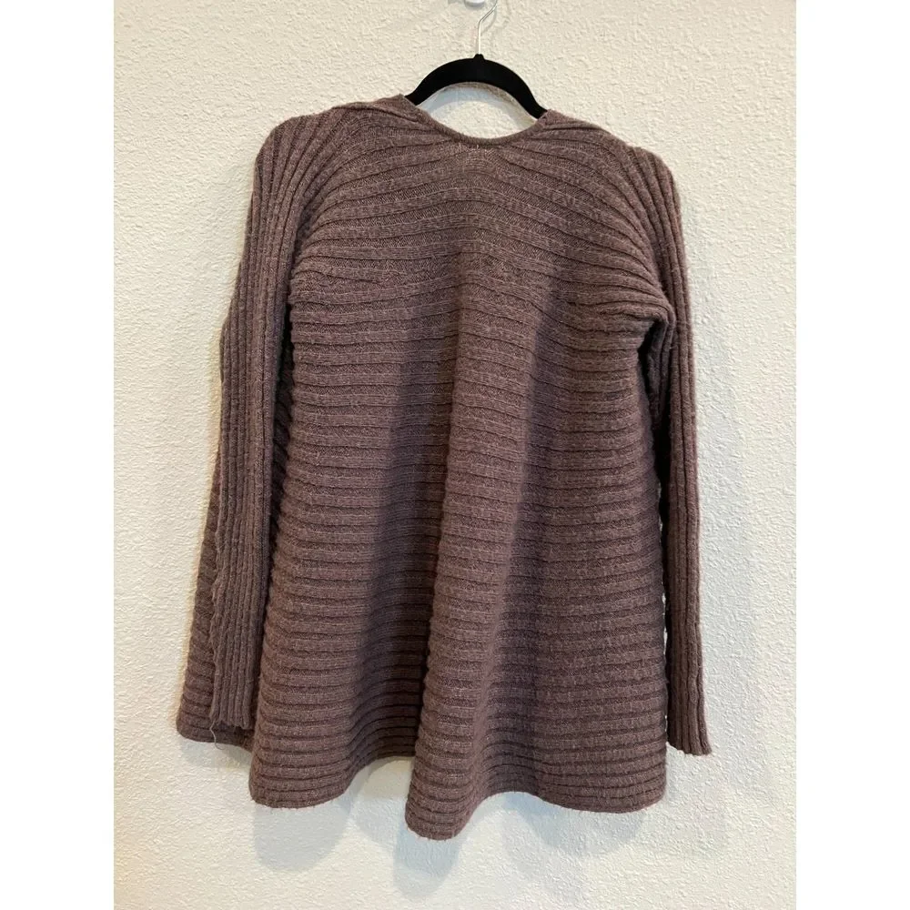 #694 Free People Brown Cardigan Sweater